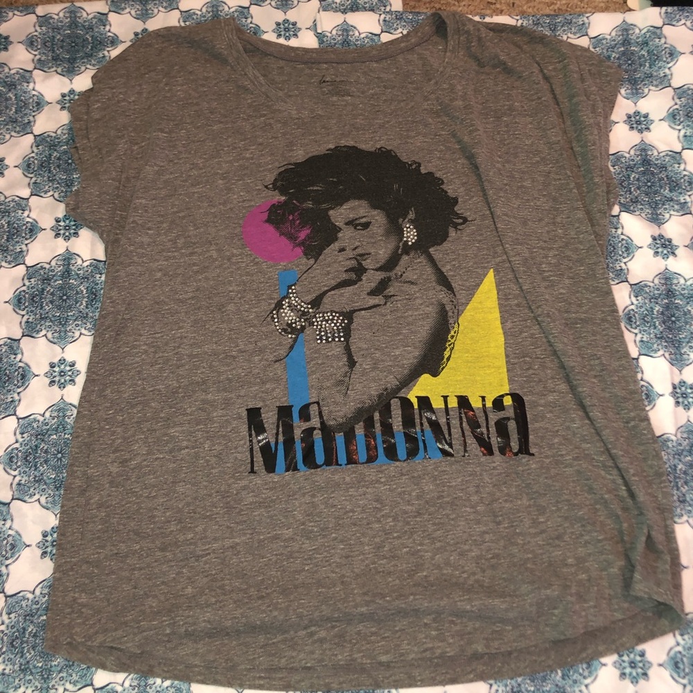 Grey Madonna T-shirt